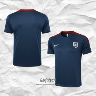 Camiseta de Entrenamiento Inglaterra 2024-2025 Azul