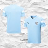 Camiseta de Entrenamiento Manchester City 2022-2023 Azul