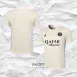 Camiseta de Entrenamiento Paris Saint-Germain Jordan 2024-2025 Amarillo