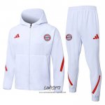 Chandal con Capucha del Bayern Munich 2025-2026 Blanco