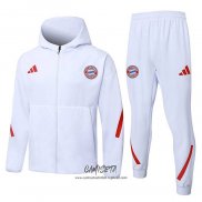 Chandal con Capucha del Bayern Munich 2025-2026 Blanco