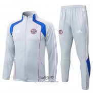 Chandal de Chaqueta del Bayern Munich 2025-2026 Gris