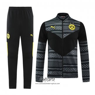 Chandal de Chaqueta del Borussia Dortmund 2022-2023 Gris