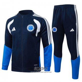 Chandal de Chaqueta del Cruzeiro 2025-2026 Azul