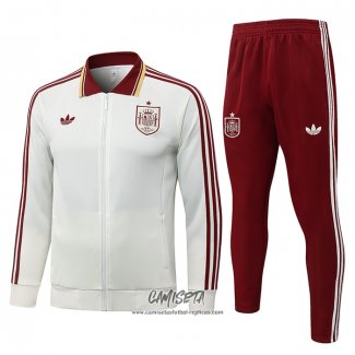 Chandal de Chaqueta del Espana 2026-2027 Crema