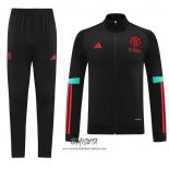 Chandal de Chaqueta del Manchester United 2023-2024 Nino Negro