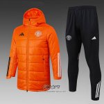 Chandal de Invierno del Manchester United 2025-2026 Naranja