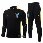 Chandal de Sudadera del Brasil 2026-2027 Amarillo Negro