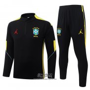 Chandal de Sudadera del Brasil 2026-2027 Amarillo Negro