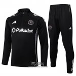 Chandal de Sudadera del Inter Miami 2025-2026 Negro