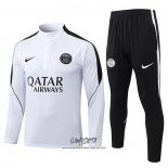Chandal de Sudadera del Paris Saint-Germain 2026-2027 Nino Blanco