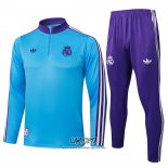 Chandal de Sudadera del Real Madrid 2025-2026 Nino Azul