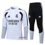Chandal de Sudadera del Real Madrid 2026-2027 Blanco
