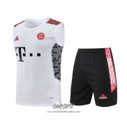 Chandal del Bayern Munich 2022-2023 Sin Mangas Blanco