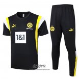 Chandal del Borussia Dortmund 2023-2024 Manga Corta Negro