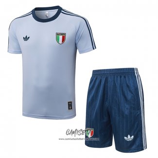 Chandal del Italia 2026-2027 Manga Corta Azul - Pantalon Corto
