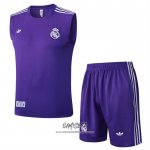 Chandal del Real Madrid 2025-2026 Sin Mangas Purpura