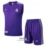 Chandal del Real Madrid 2025-2026 Sin Mangas Purpura