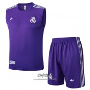 Chandal del Real Madrid 2025-2026 Sin Mangas Purpura