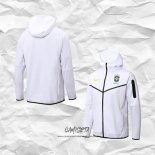 Chaqueta con Capucha del Brasil 2022-2023 Blanco