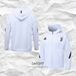 Chaqueta con Capucha del Juventus 2025-2026 Blanco
