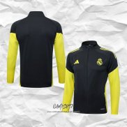 Chaqueta del Real Madrid 2025-2026 Amarillo Gris