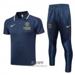 Conjunto Polo del Paris Saint-Germain 2023-2024 Azul