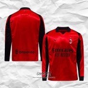 Cuarto Camiseta AC Milan 2025-2026 Manga Larga