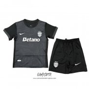 Cuarto Camiseta Sporting 2025-2026 Nino