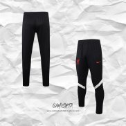 Pantalon de Entrenamiento Liverpool 2021-2022 Negro y Blanco