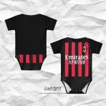 Primera Camiseta AC Milan 2022-2023 Bebe