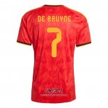 Primera Camiseta Belgica Jugador De Bruyne 2026 Kevin