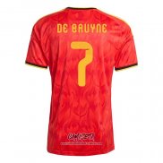 Primera Camiseta Belgica Jugador De Bruyne 2026 Kevin