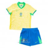 Primera Camiseta Brasil 2024 Nino