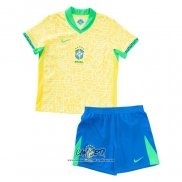 Primera Camiseta Brasil 2024 Nino