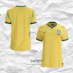 Primera Camiseta Brasil 2026 Mujer