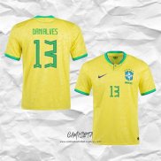 Primera Camiseta Brasil Jugador Dani Alves 2022