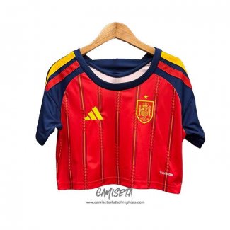 Primera Camiseta Espana 2026 Mujer Corta