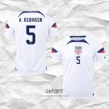 Primera Camiseta Estados Unidos Jugador A.Robinson 2022