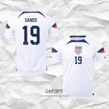 Primera Camiseta Estados Unidos Jugador Sands 2022