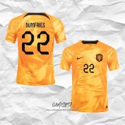 Primera Camiseta Paises Bajos Jugador Dumfries 2022