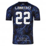 Segunda Camiseta Argentina Jugador Martinez 2026 Lisandro