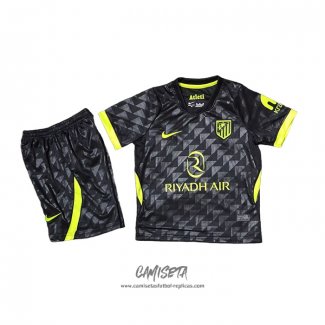 Segunda Camiseta Atletico Madrid 2026-2027 Nino