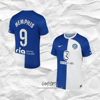 Segunda Camiseta Atletico Madrid Jugador Memphis 2023-2024