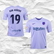 Segunda Camiseta Barcelona Jugador Kun Aguero 2021-2022