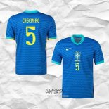 Segunda Camiseta Brasil Jugador Casemiro 2024