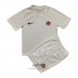 Segunda Camiseta Canada 2022 Nino