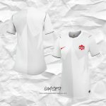 Segunda Camiseta Canada 2026 Mujer