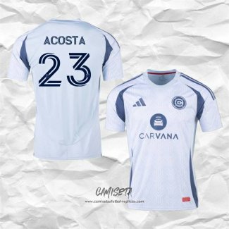 Segunda Camiseta Chicago Fire Jugador Acosta 2025 Kellyn