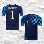 Segunda Camiseta Croacia Jugador Livakovic 2022